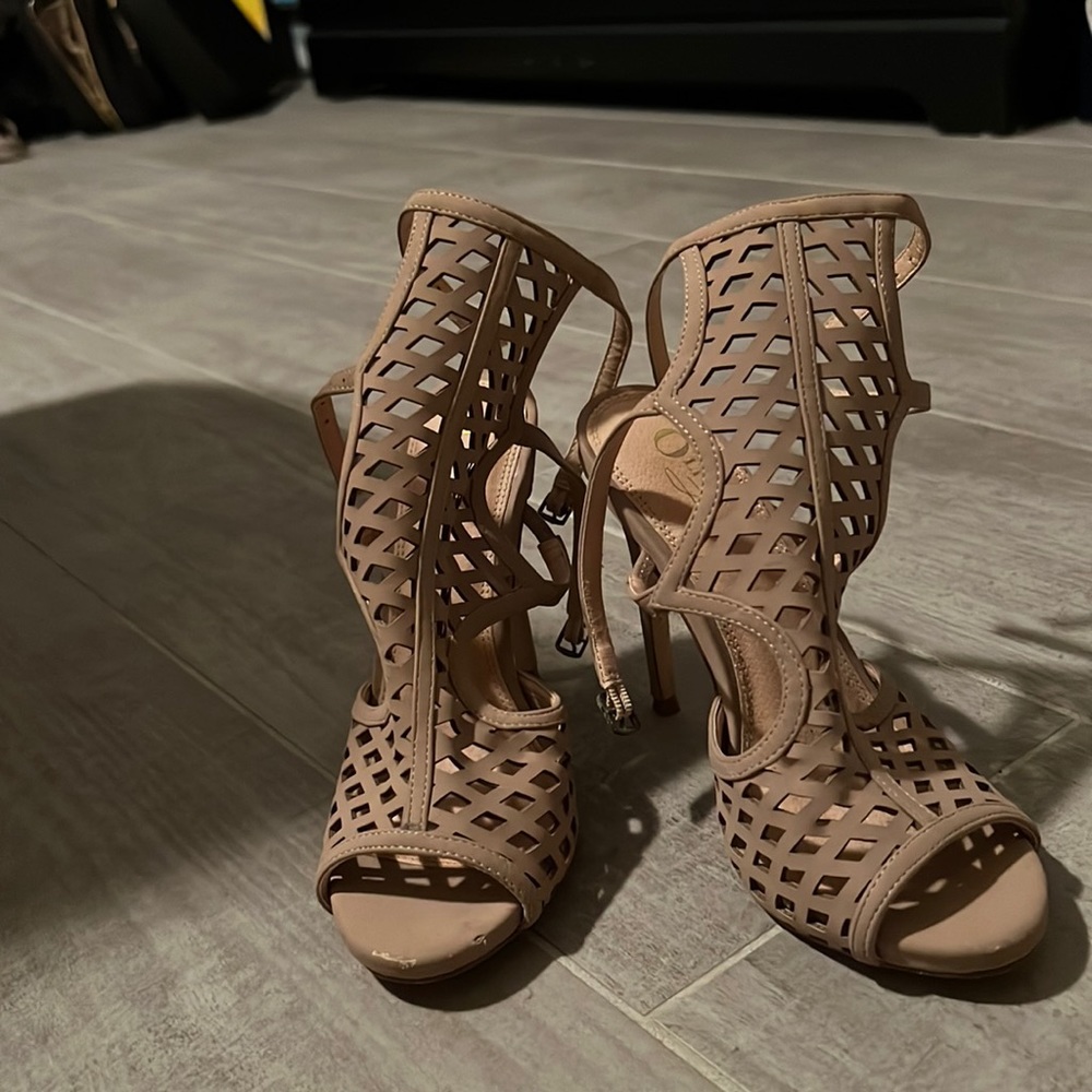 Forever21 Beige Heels